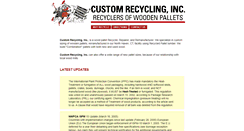 Desktop Screenshot of customrecycling.com